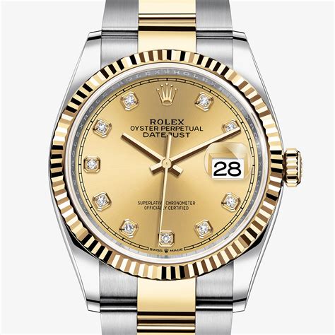 listino orologi rolex donna datejust 36 oyster acciaio e oro|rolex orologio datejust 36.